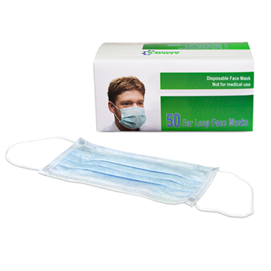 Picture of AMMEX Ear Loop Face Masks (Case of 600)